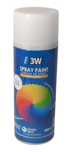 Pintura En Spray 400ml #40 Blanco