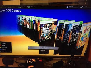 Xbox 360 Slim Con Chip Rgh Más De 90 Juegos Envió Gratis!!!