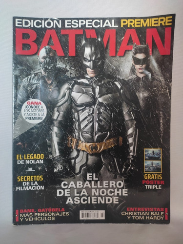 Revista Edicion Especial Premiere Batman Asciende