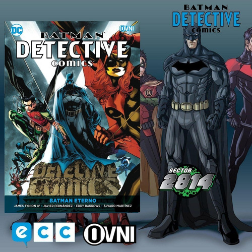 Detective Comics Vol.06 Hombres Murcielago Eternos-ovni