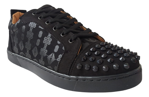 Tenis Suela Roja Serigrfiado Estoperol Urbano Moda Clasico