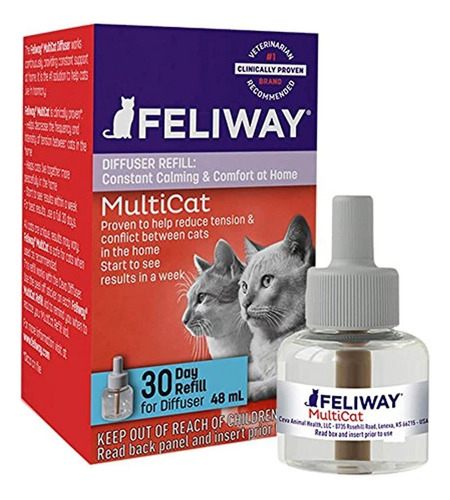 Recarga Difusor Feliway Multicat (48 Ml) | Constante Armonía