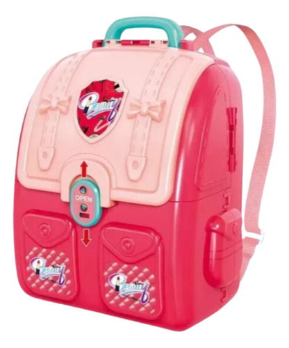 Mochila Valija Set De Belleza Jueguete Niña