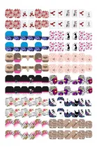 Comprar 24 Cartelas De Películas Em Gel Para Unhas Mãos E Pés