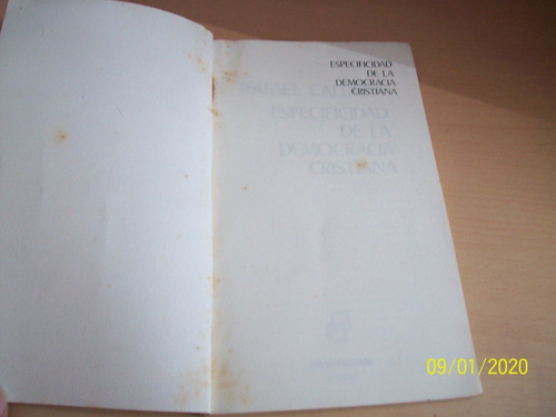Rafael Caldera. Especificidad Democracia Cristiana, 1977 (Usado)