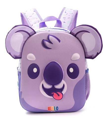 Imagen 1 de 8 de Mochila Koala Jardin Termoformada Escolar Skora Envio Maple