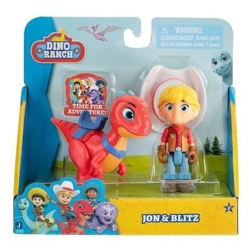 Muñeco Figura Dino Ranch - Jon & Blitz
