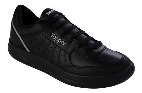 Calzado Topper Clasicos X Forcer Negro Unisex De 35 Al 38