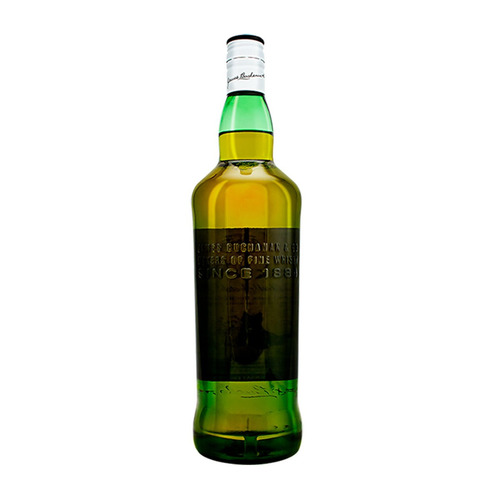 Imagen 3 de 4 de Botella Whisky Blended Scotch Black & White 8 Escocia 1l
