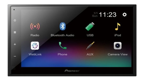 Central Multimídia Pioneer Dmh-a348bt Bluetooth Touch Screen