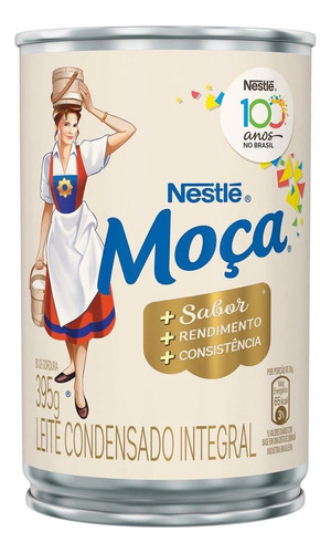 Leite Condensado Moça Lata 395g