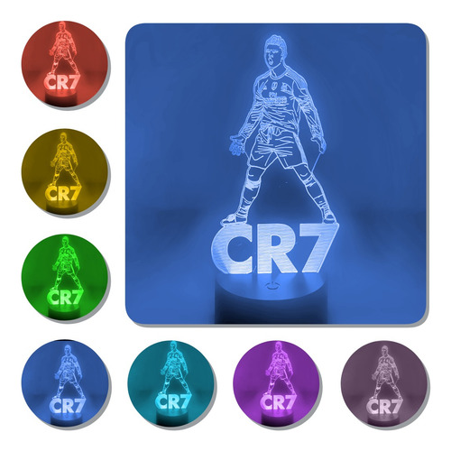 Lampara Usb Cristiano Ronaldo Con Aplicacion