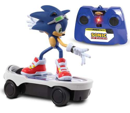 Sonic The Hedgehog Patineta A Control Remoto Rc Free Riders