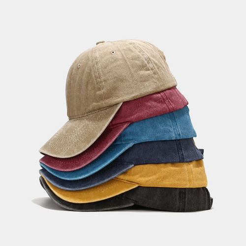 Gorra Vintage Ajustable De Algodón Unisex
