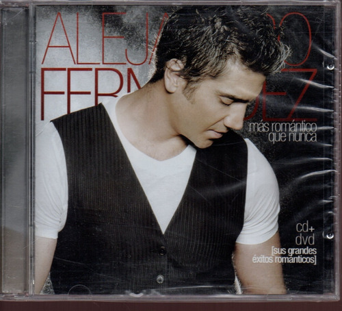 Cd+dvd Alejandro Fernandez-mas Romantico --exitos