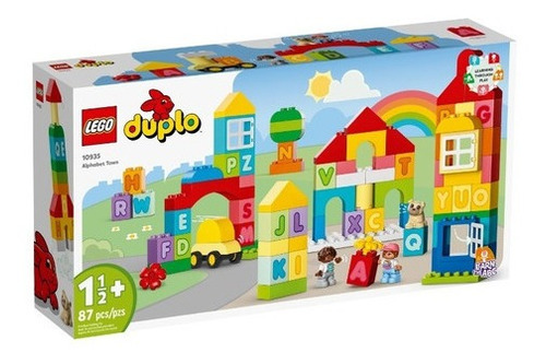 Kit De Construcción Lego Duplo Ciudad Alfabeto 10935 87 Pzas