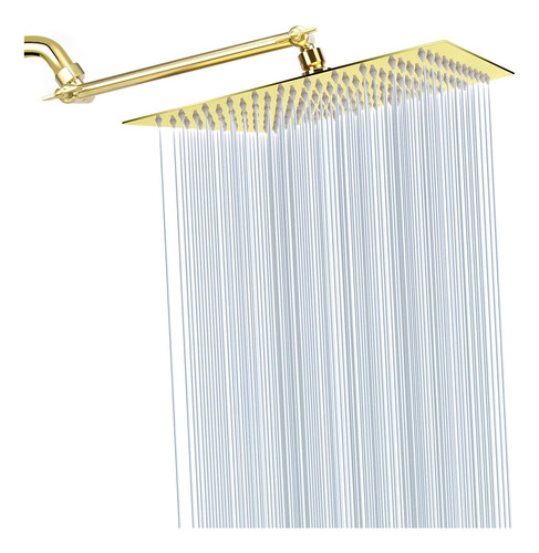 Cabezal De Ducha De Lluvia Brazo De Extensión Ajustabl...