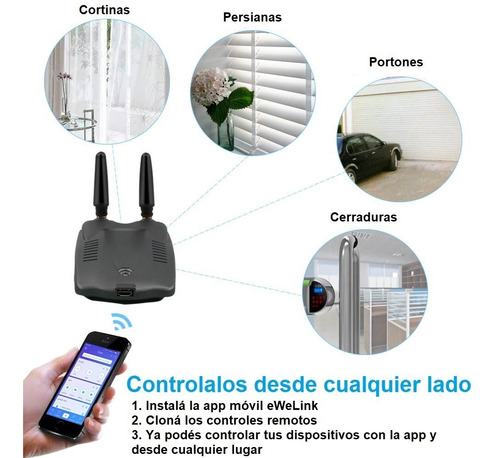 Rf Bridge Eachen - Frecuencia Dual 433/315mhz