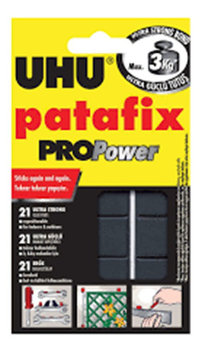 Uhu Patafix Pro Power X21 Pastillas Adhesivas 3kg