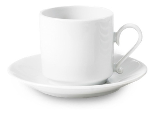 Set X6 Taza De Te Grande Con Plato Porcelana Verbano Maria