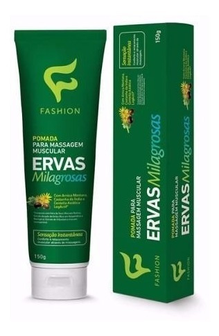 Pomada Ervas Milagrosas Fashion, Caixa Com 12 Unidades