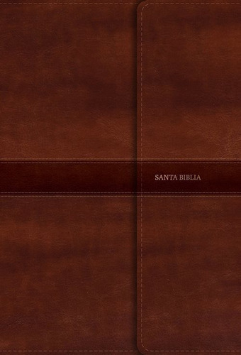 Biblia Letra Grande - Marron Con Solapa E Iman - Rv 1960