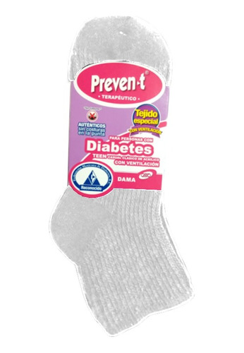 Tines Preven-t Dama Pie Diabetico Ventilado Pack 5pares