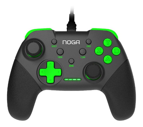 Joystick Noganet NG-6000X negro y verde
