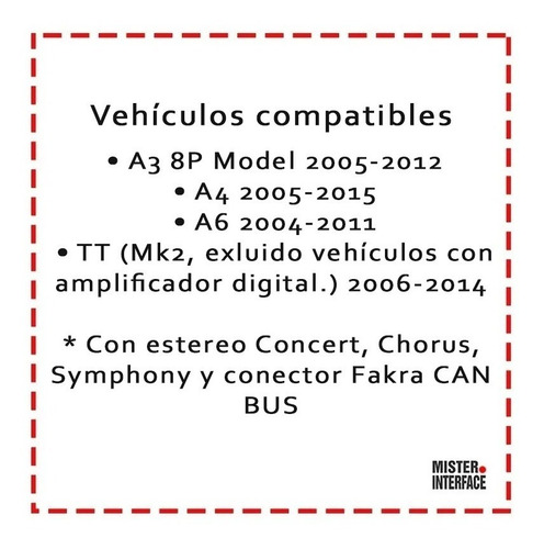 Imagen 2 de 6 de Interface Comando Volante Audi A3 A4 A6 Tt Estereo Ad002.2