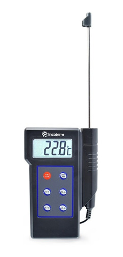 Termômetro Digital Espeto Com Sonda 14cm -50c+300 Incoterm