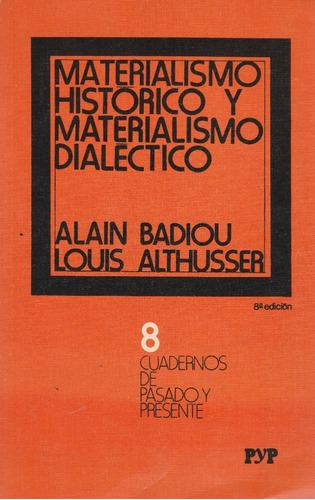 Materialismo Historico Y Materialismo Dialectico Alian Badio