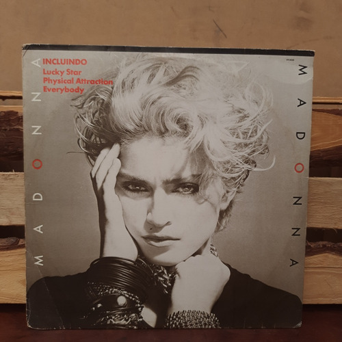 Disco Lp Vinil Madonna Lucky Star 1989 Mídia Vg+ & Capa Vg
