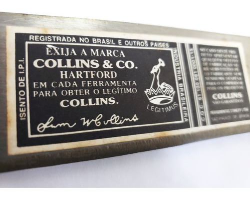 Kit Facao 16 Collins + Machado Tupy + Enxada Larg 2,5 2caras