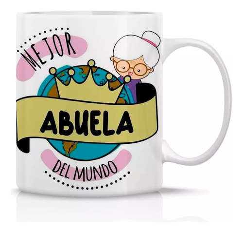 Tazon/taza /mug Mejor Abuela Del Mundo 45