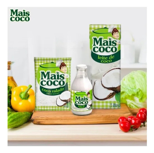 Leche De Coco Mais Coco 200 Ml.