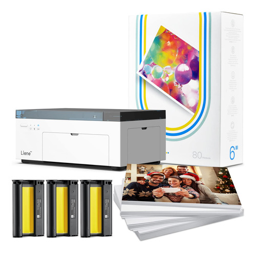 Liene Impresora Fotogrfica De 4 X 6 Pulgadas, Impresora Foto