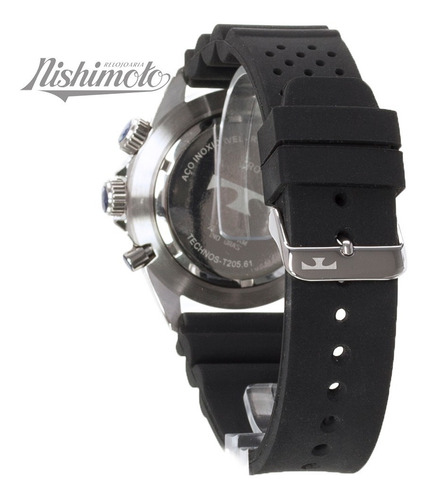 Relógio Technos Masculino Skydiver Pilot T20561/8p Borracha