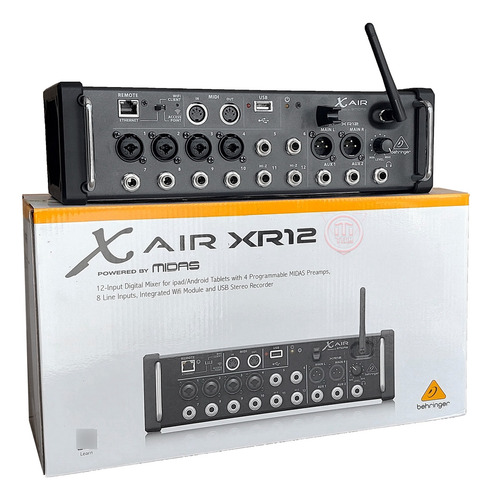 Behringer Xr12 - Mezcladora Digital Para Rack