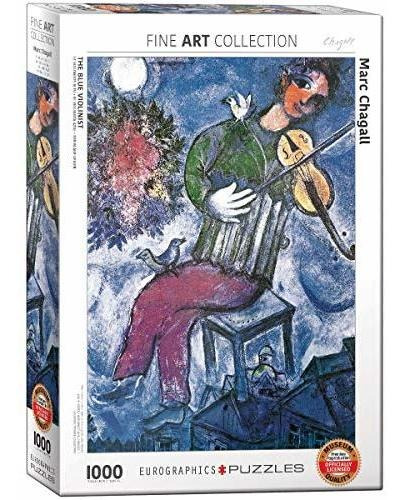 Marc Chagall El Violinista Azul Rompecabezas 1000 Pieza...