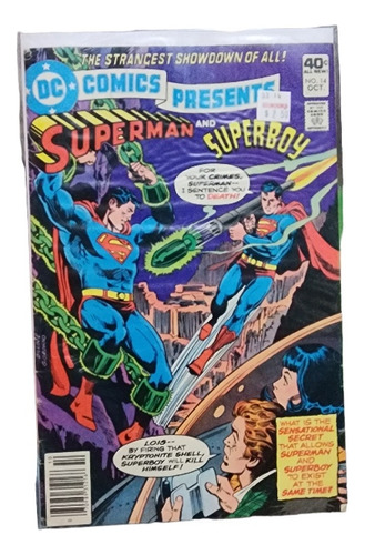 Cuatro Cómics  Superman Dc Superboy The Adventure Vintage 