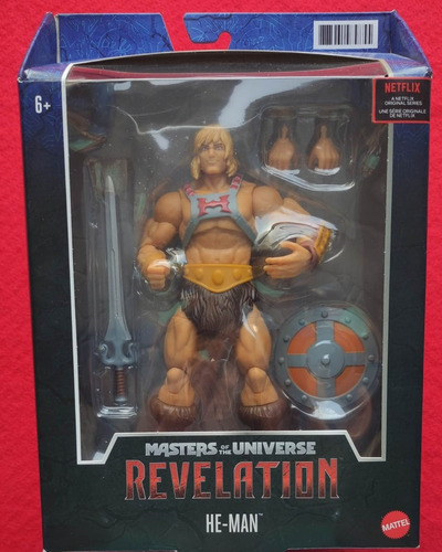 Paquete He-man Revelation Incluye Skeletor Y Battle Cat (Usado)