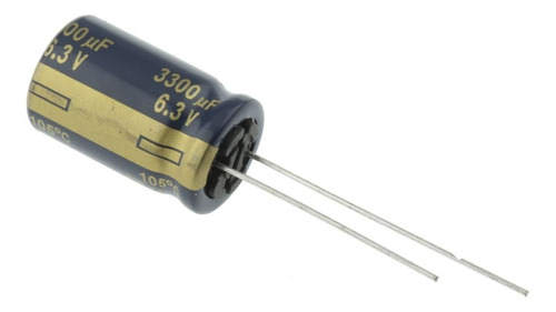 Condensador Capacitor Electrolitico 3300uf 6.3v 5 Unidades