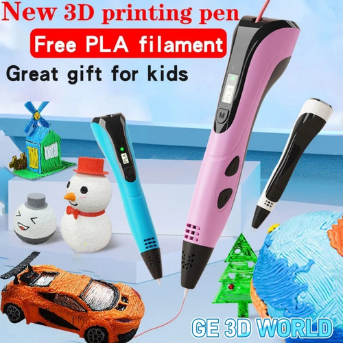 Nuevo Modelo De 3d Pen 2023, Te Lo Traemos Y Full Equipo