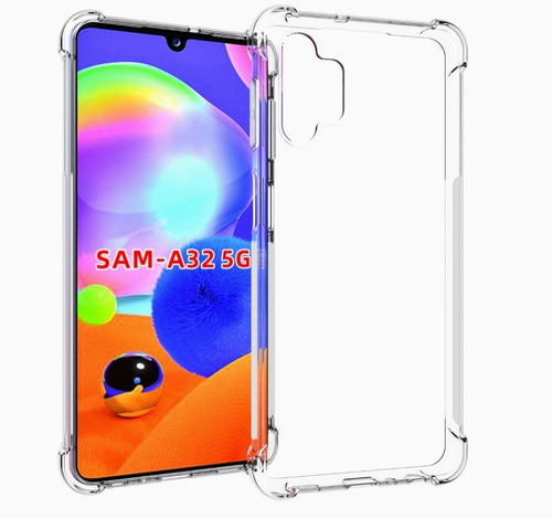Imagen 2 de 10 de Case Funda Transparente Airbag Para Samsung A32 5g/ A52s