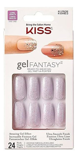 Kiss Gel Fantasy Listo Para Usar Gel 24 U&ntilde;as (kgn53)