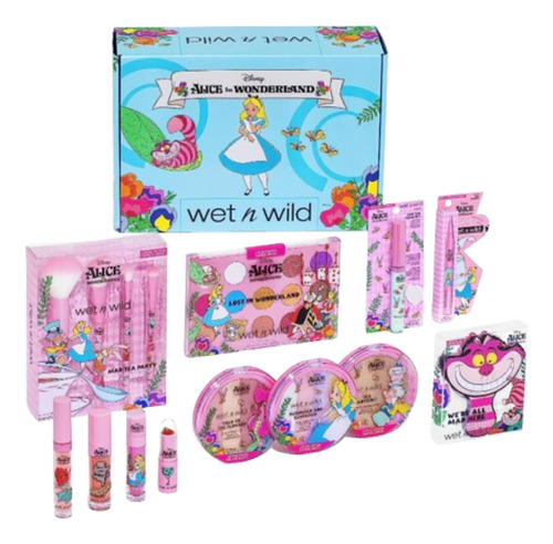 Wet N Wild Alice No País Das Maravilhas - Conjunto Maquiagem