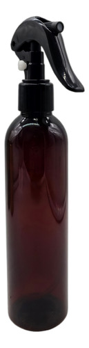 Botella Pet Boston Ambar Alta 250ml Con Minitrigger (50 Pza)