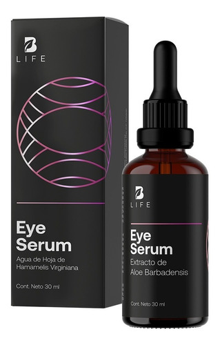 Serum Para Ojos 96% Ingredientes Naturales Eye Serum B Life. Tipo de piel Todo tipo de piel