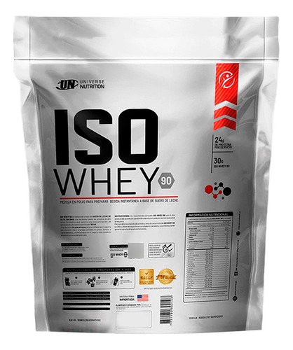 Proteína Universe Nutrition Iso Whey 90 3 Kg