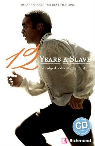 12 Years A Slave, De Northup, Solomon. Editora Richmond Publishing, Capa Mole Em Português, 2015